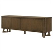 Pemberly Row 4-Door Wood TV Stand Media Console for TVs up to 75
