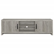 Pemberly Row 3-Piece Entertainment Center for 75-Inch TVs in Gray Driftwood