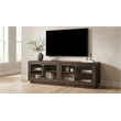 Pemberly Row Engineered Wood TV Stand for TVs up to 85 Inches in Brown