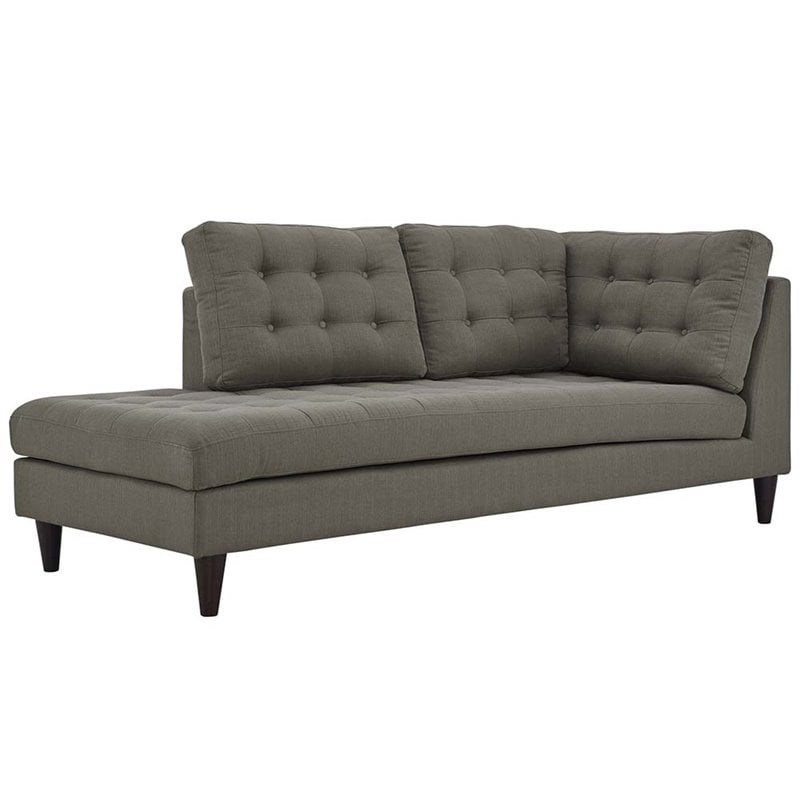 Pemberly Row 2-Piece Left-Facing Sectional in Granite Gray Upholstery