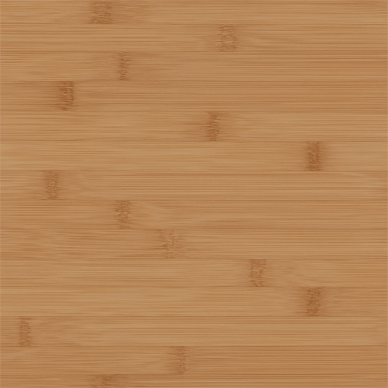Pemberly Row Bamboo Slatted Hamper with Wide Top in Warm Natural Finish