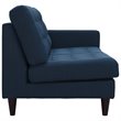 Pemberly Row 2-Piece Left-Facing Sectional in Azure Fabric Upholstery