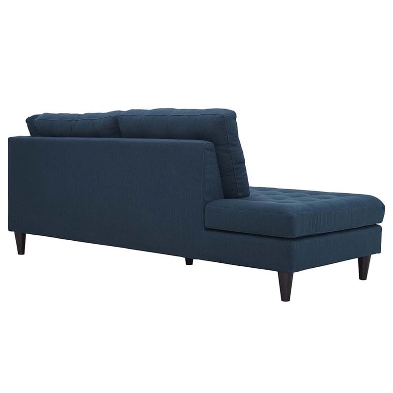 Pemberly Row 2-Piece Left-Facing Sectional in Azure Fabric Upholstery