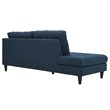Pemberly Row 2-Piece Left-Facing Sectional in Azure Fabric Upholstery