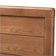 Pemberly Row Full Size Wood Platform Storage Bed with 4 Drawers in Brown