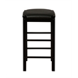 Pemberly Row 3 Piece Wood & Faux Marble Tavern Set with Backless Stools