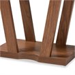 Pemberly Row Walnut Brown Finished 1-Shelf Console Table