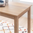 Pemberly Row Counter Height Pub Table in Distressed Brown Wood Finish