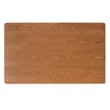 Pemberly Row 5-Piece Dining Set with Walnut Brown Finish