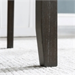 Pemberly Row Wood Upholstered Dining Chair Set in Heather Gray