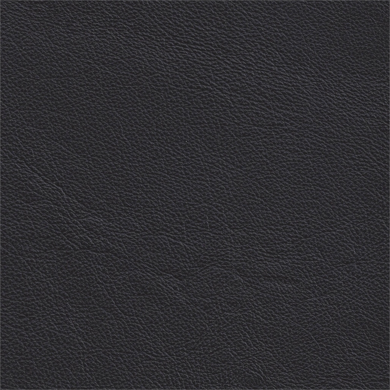Pemberly Row Zero Gravity Leather Recliner with Massage in Black