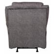 Pemberly Row Power Rocker Recliner in Grey Polyester with USB Port