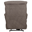 Pemberly Row Power Lift Recliner with Zero Gravity in Grey Textile