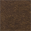Pemberly Row Chaise Rocker Recliner in Chocolate Plush Polyester Fabric