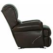 Pemberly Row Glider Recliner in Chocolate Top Grain Italian Leather