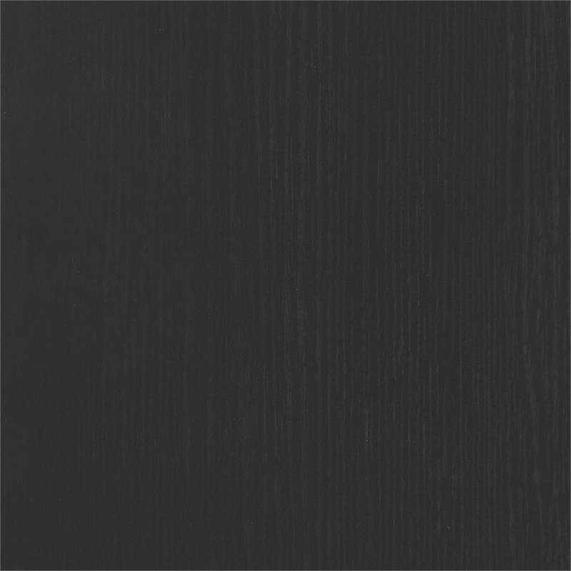 Pemberly Row Modern Engineered Wood Wine Storage Sideboard in Black