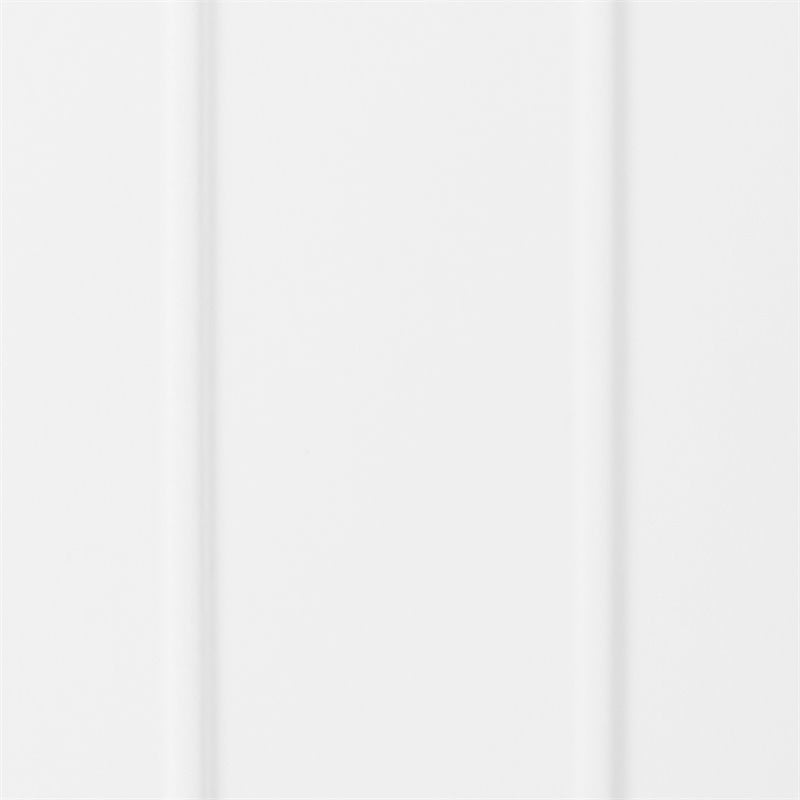 Pemberly Row MDF Wood Stackable Corner Pantry in White Finish