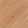 Pemberly Row Round Pine Pedestal Dining Table in Rustic Honey Finish