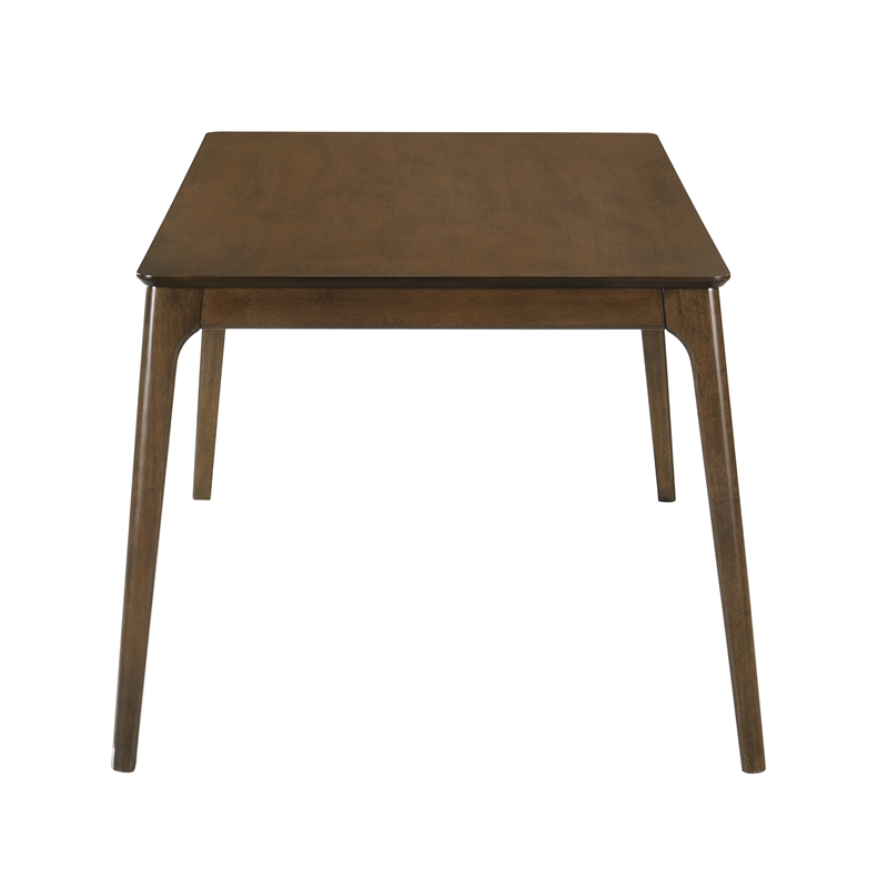 Pemberly Row 5-Piece Rubberwood Dining Set in Natural Finish