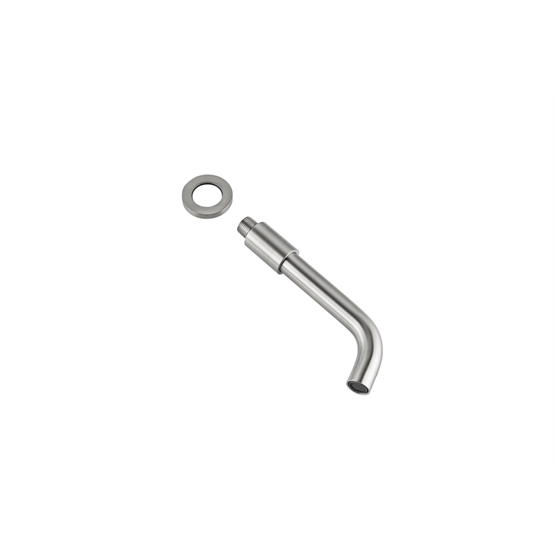 Pemberly Row Brass Shower and Tub Faucet in Brushed Nickel Finish