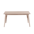 Pemberly Row 5-Piece Wood Dining Set in White Ash Finish