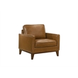 Pemberly Row 3-Piece Leather Living Room Set in Caramel