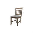Pemberly Row 5-Piece Wood Dining Set in Walnut