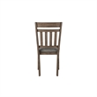 Pemberly Row 5-Piece Wood Dining Set in Walnut