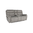 Pemberly Row 2-Piece Fabric Manual Reclining Living Room Set in Gray