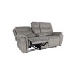 Pemberly Row 2-Piece Fabric Manual Reclining Living Room Set in Gray