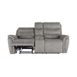 Pemberly Row 2-Piece Fabric Manual Reclining Living Room Set in Gray