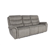 Pemberly Row 2-Piece Fabric Manual Reclining Living Room Set in Gray