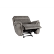 Pemberly Row 3-Piece Manual Fabric Living Room Set in Gray