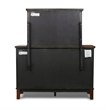 Pemberly Row 6-Drawer Wood Dresser & Mirror Set in Chestnut