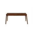 Pemberly Row 7-Piece Wood Dining Table Set with Natural Upholstery