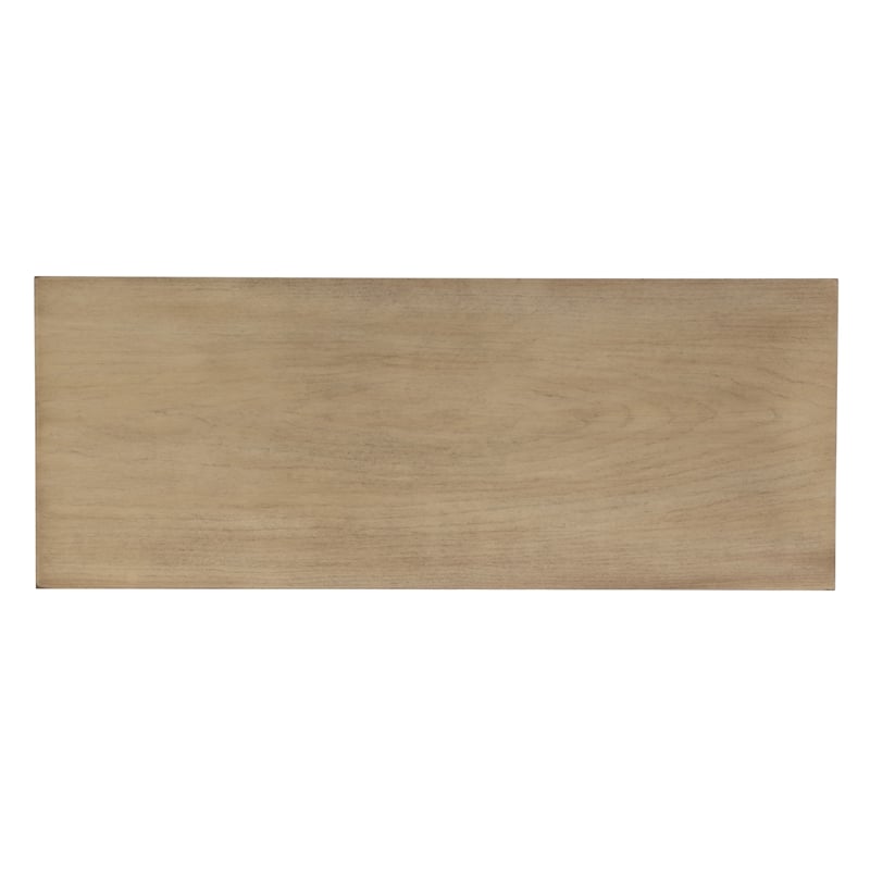 Pemberly Row 36 in W 2 Drawer Wood Console in Antique Beige