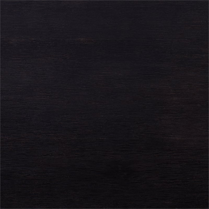 Pemberly Row 28 in Wide Coffee Brown 2 Drawer Nightstand in Wood