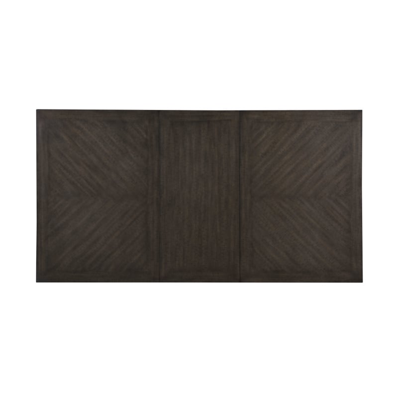 Pemberly Row 6-Piece Counter Height Table Set with Removable Leaf in Brown/White