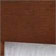Pemberly Row Mid-Century Modern Walnut Wood Twin Daybed with Slats