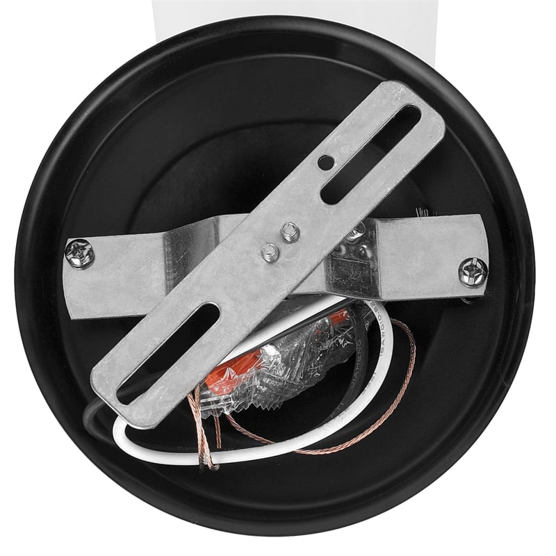 Pemberly Row Village Stainless Steel Wall Light in Oil-Rubbed Bronze