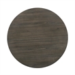 Pemberly Row 5-Piece Solid Wood Round Dining Table Set in White/Brown