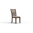 Pemberly Row Solid Wood Dining Chair in Cherry (Set of 4)