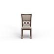 Pemberly Row Solid Wood Dining Chair in Cherry (Set of 4)
