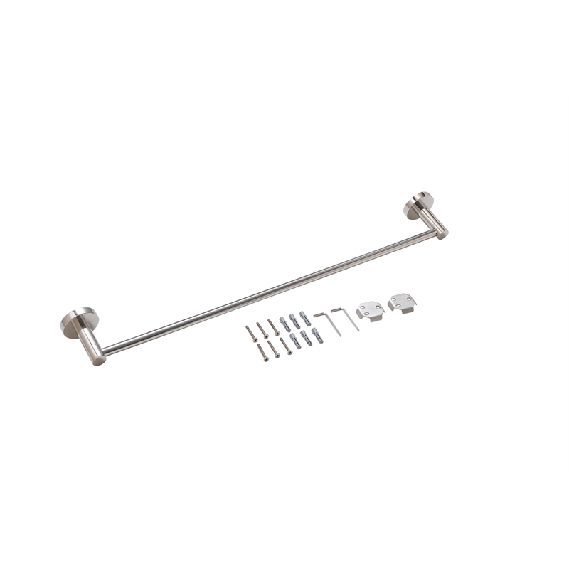 Pemberly Row 2-Piece Stainless Steel Hardware Set with Chrome Finish