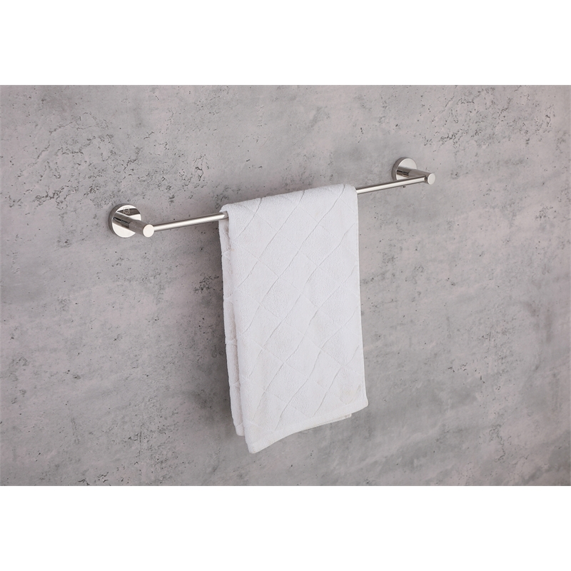 Pemberly Row 2-Piece Stainless Steel Hardware Set with Chrome Finish