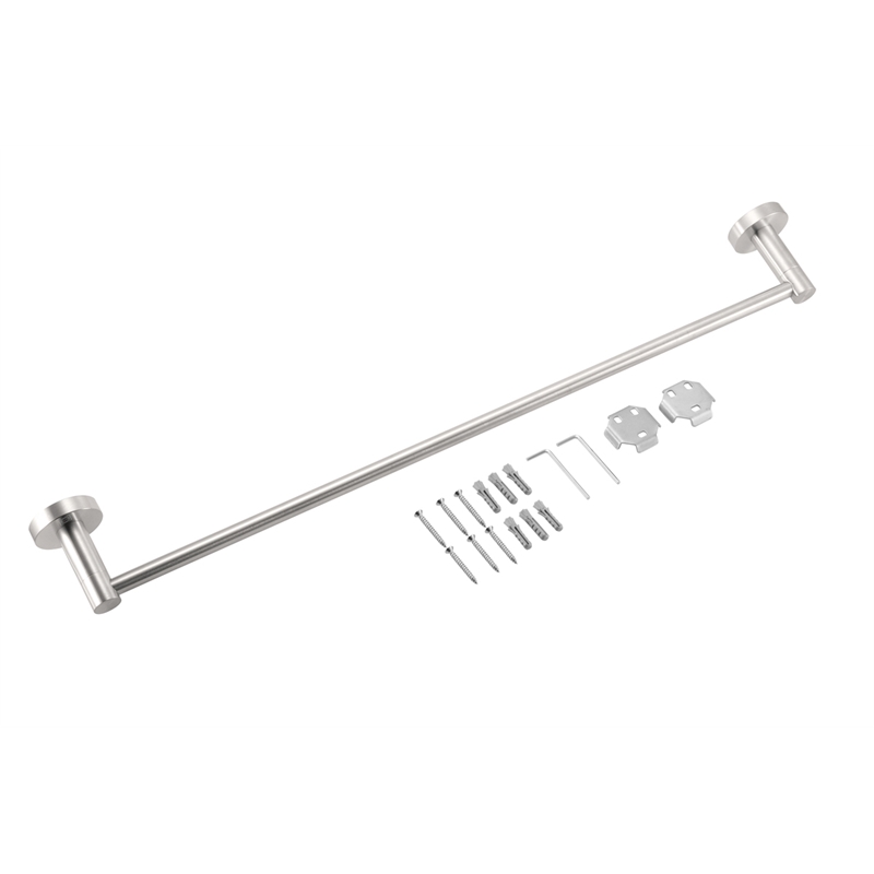 Pemberly Row 4-Pc Stainless Steel Hardware Set in Brushed Nickel