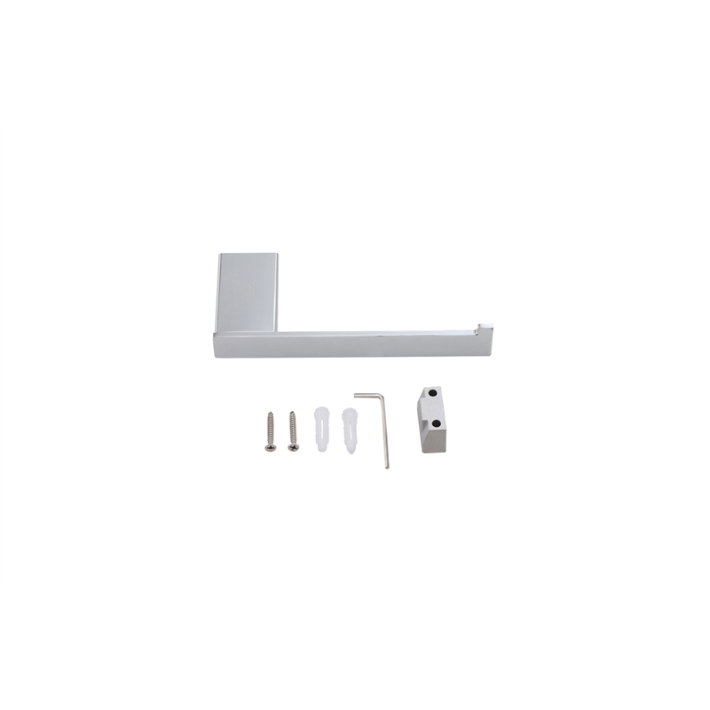 Pemberly Row 4-Pc Bathroom Hardware Set in Chrome Finish