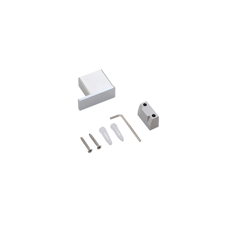 Pemberly Row 4-Pc Bathroom Hardware Set in Chrome Finish