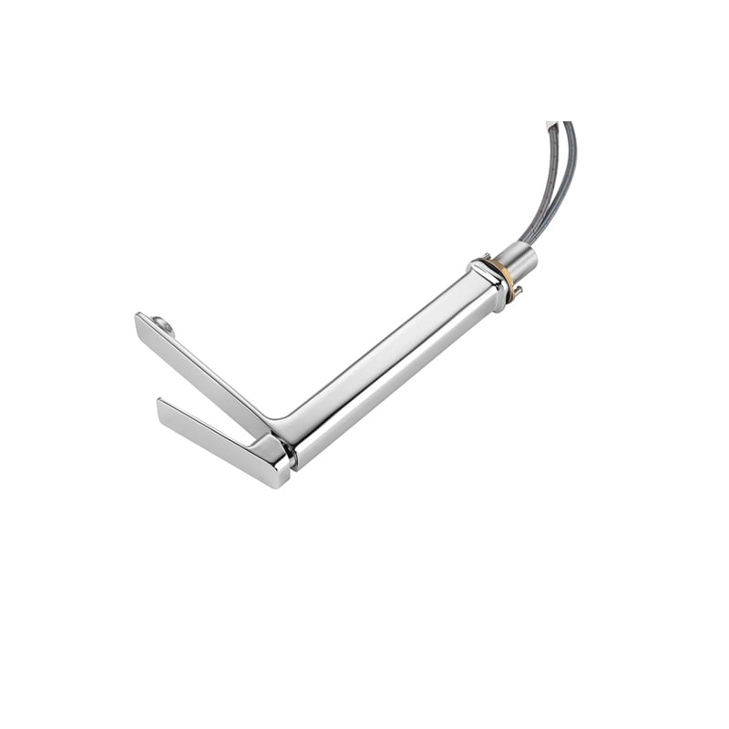 Pemberly Row Brass Single Handle Bathroom Faucet in Chrome