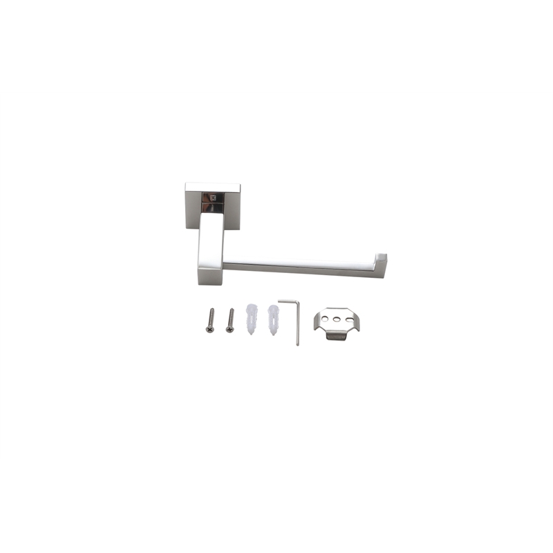Pemberly Row 3-Pc Stainless Steel Bathroom Hardware Set in Chrome